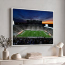 Michigan State Spartans Football Team Print - East Lansing