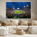 Michigan State Spartans Football Team Print - East Lansing