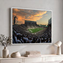 Michigan State Spartans Football Team Print - East Lansing