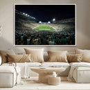 Framed Michigan State Spartans Football Team Print - East