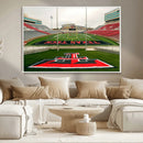 Texas Tech Red Raiders Football Team Print - Lubbock Jones