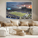 Memphis Tigers Football Team Print - Memphis Simmons Bank