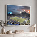 Memphis Tigers Football Team Print - Memphis Simmons Bank