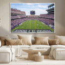 TCU Horned Frogs Football Team Print - Fort Worth Amon G.