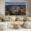 The Louisiana State University Tigers Football Team Print -