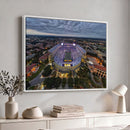 The Louisiana State University Tigers Football Team Print -