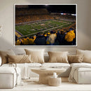 West Virginia Uni Mountaineers Football Team Print - Milan