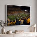 West Virginia Uni Mountaineers Football Team Print - Milan