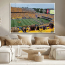 Puskar Stadium Canvas Print Wall Art - Morgantown Print -