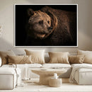 Wild Grizzly 399 Bear Canvas Wall Art Print, Bear Animal by MyGreatCanvas | Canvas Wall Art Prints | Photo Prints & Wall Decor