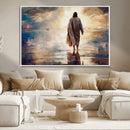Jesus Walking on Water Wall Art | Ready to Hang Spiritual