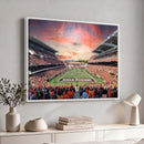 Oregon State Beavers Football Team Print - Corvallis Reser