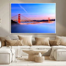 Large San Francisco Wall Art Canvas Print – Framed Golden by MyGreatCanvas | Canvas Wall Art Prints | Photo Prints & Wall Decor