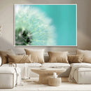 DANDELION Flower Wall Art Canvas Print, Canvas Dandelion by MyGreatCanvas | Canvas Wall Art Prints | Photo Prints & Wall Decor