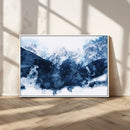 Abstract Blue Mountain Canvas Wall Art – Modern Triptych by MyGreatCanvas | Canvas Wall Art Prints | Photo Prints & Wall Decor