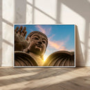 Buddha Statue and Daylight Wall Art, Buddha Statue Wall Art by MyGreatCanvas | Canvas Wall Art Prints | Photo Prints & Wall Decor