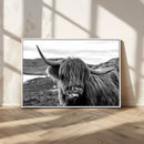 Longhorn Steer Canvas Print Wall Art, Highland Cow Canvas by MyGreatCanvas | Canvas Wall Art Prints | Photo Prints & Wall Decor
