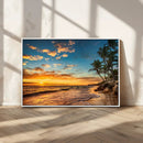 Sunset Wall Art Canvas Print