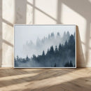 Foggy Pine Forest Wall Art Canvas Print by MyGreatCanvas | Canvas Wall Art Prints | Photo Prints & Wall Decor