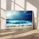Majestic Ocean Wave Wall Art Canvas | 3 Panel Large Seascape by MyGreatCanvas | Canvas Wall Art Prints | Photo Prints & Wall Decor