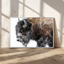 American Bison Wall Art Print – Majestic Buffalo Canvas