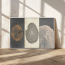 Boho Tree Ring Wall Art, Modern Minimalist Wood Grain by MyGreatCanvas | Canvas Wall Art Prints | Photo Prints & Wall Decor