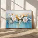 Abstract Flower Wall Art Canvas Print