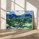 Olive Trees Van Gogh Wall Art Canvas Print