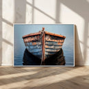 Stunning Vintage Boat Canvas Print | Nautical Wall