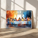 Abstract Watercolor The Last Supper Wall Art by MyGreatCanvas | Canvas Wall Art Prints | Photo Prints & Wall Decor