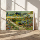 Vincent van Gogh Garden at Arles Wall Art Canvas Print