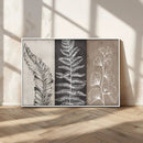 Minimalist Botanical Wall Art Canvas Print, Framed and Ready