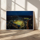 Michigan Stadium Night Game Wall Art – Sports Arena Aerial by MyGreatCanvas | Canvas Wall Art Prints | Photo Prints & Wall Decor