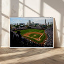 Chicago Cubs Baseball Team Print - Wrigley Field Stadium