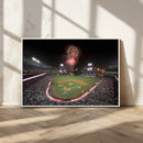 Fireworks at Angel Stadium – Los Angeles Angels Canvas