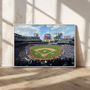 New York Mets Baseball Team Print - Citi Field Stadium Wall