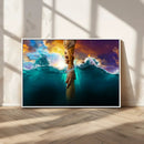 God Hand Wall Art Canvas Print by MyGreatCanvas | Canvas Wall Art Prints | Photo Prints & Wall Decor