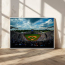 3-Panel Kauffman Stadium Wall Art Print | Large Kansas City