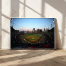PNC Park Evening Game Triple Canvas Wall Art - Pittsburgh