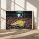 TD Garden Basketball Canvas Wall Art - Boston Celtics Live by MyGreatCanvas | Canvas Wall Art Prints | Photo Prints & Wall Decor