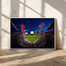 Truist Park Atlanta Braves Baseball Stadium Wall Art Print |