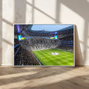 Tottenham Hotspur Stadium Canvas Print, Match Day Triple