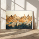 Rustic Wood Mountain Wall Art Print | Triptych Giclee Print by MyGreatCanvas | Canvas Wall Art Prints | Photo Prints & Wall Decor