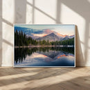 Bear Lake Reflection at Rocky Mountain National Park Wall