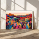 YAYOI KUSAMA Abstract Print - Landscape Canvas Wall Art by MyGreatCanvas | Canvas Wall Art Prints | Photo Prints & Wall Decor