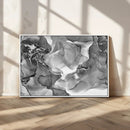 Black White Abstract Canvas Wall Art - Fluid Ink Artwork - by MyGreatCanvas | Canvas Wall Art Prints | Photo Prints & Wall Decor