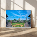 Wrigley Field Chicago Cubs Panoramic Art Multi-Piece Canvas