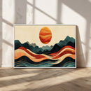 Mountain Triptych Wall Art Canvas Print – Western Nature