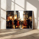 Abstract Jazz Art Wall Art Canvas Print – Colorful Musical