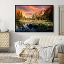 Yosemite Valley Wall Art Canvas Print – El Capitan Sunset